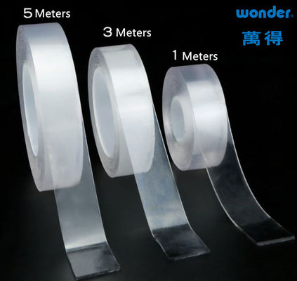 Υψηλή σύνδεση Wonder Διαφανής νάνο ταινία ρολό 1,5 mm πάχος